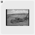 アートポストカード-Homemade Tractor
 - ラッセル リー Postcard.