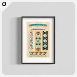 アートポスター-Nineteenth-Century Ornament Pattern
 - 装飾の文法 Poster.