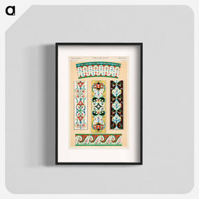アートポスター-Nineteenth-Century Ornament Pattern
 - 装飾の文法 Poster.