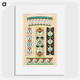 アートポスター-Nineteenth-Century Ornament Pattern
 - 装飾の文法 Poster.