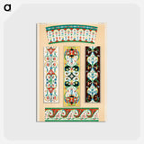 アートポストカード-Nineteenth-Century Ornament Pattern
 - 装飾の文法 Postcard.
