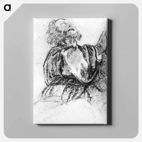 アートパネル-Saint Peter - ティツィアーノ ヴェチェッリオ Canvas.