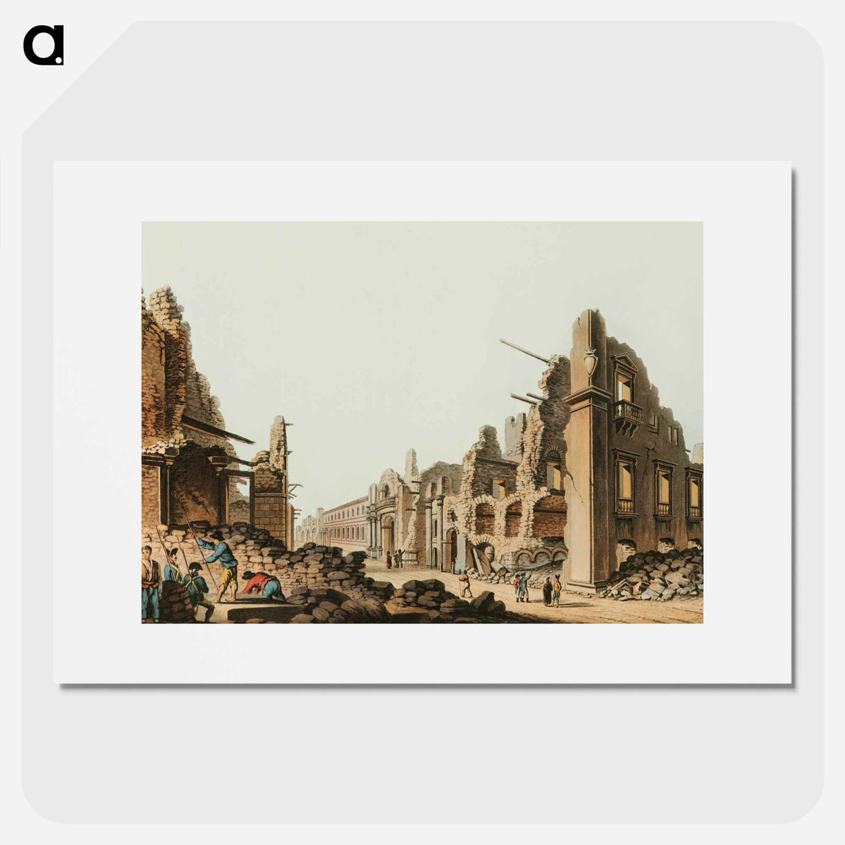 Views in the Ottoman Dominions, in Europe, in Asia, and some of the Mediterranean islands - Views in the Ottoman Dominions Poster.