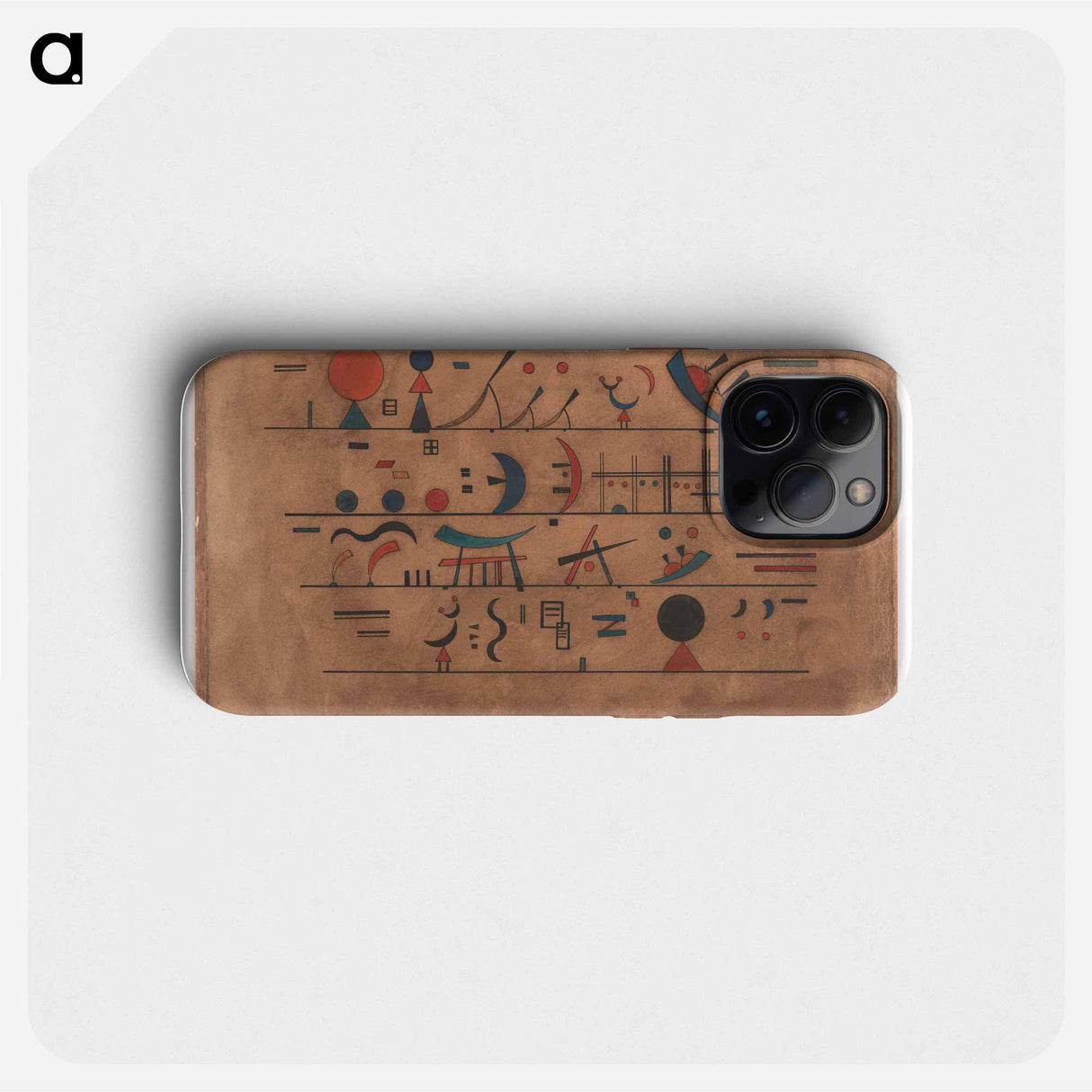 Strings of characters - Wassily Kandinsky Phone Case.