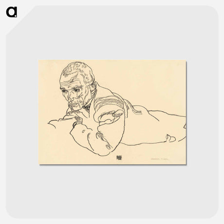 アートポストカード-Porträt Johannes Fischer
 - ウィーン博物館 Postcard.