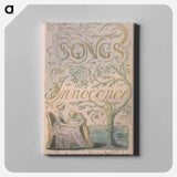 Songs of Innocence and of Experience, Plate 2, Innocence Title Page - ウィリアム ブレイク Canvas.