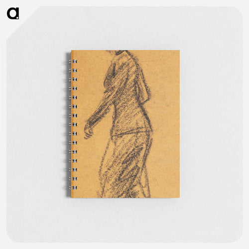 Woman Walking to the Left - ウィリアム ジェームス グラッケンズ Memo.