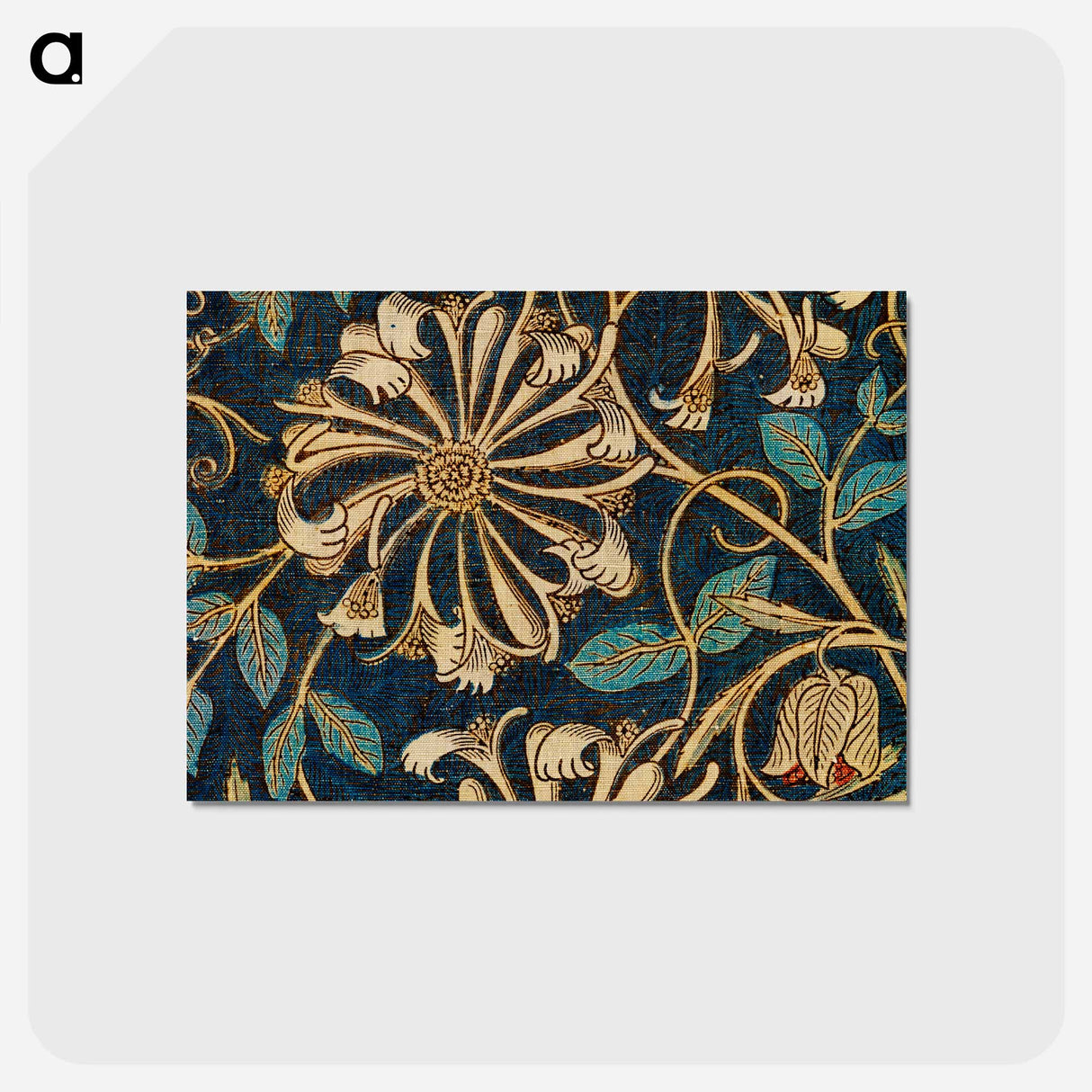 Honeysuckle - ウィリアム モリス Postcard.