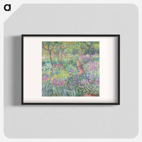 アートポスター-The Artist’s Garden in Giverny
 - イェール大学アートギャラリー Poster.