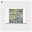 アートポストカード-The Artist’s Garden in Giverny
 - イェール大学アートギャラリー Postcard.