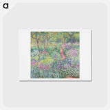 アートポストカード-The Artist’s Garden in Giverny
 - イェール大学アートギャラリー Postcard.