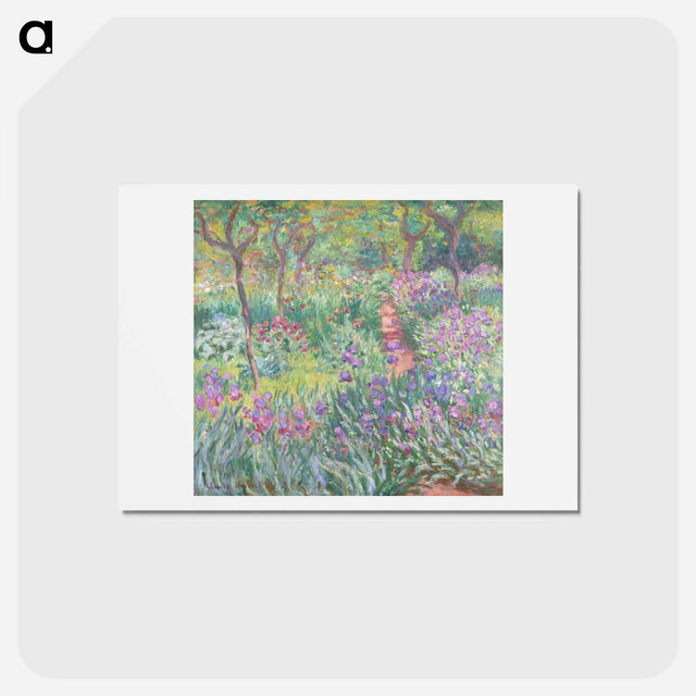 アートポストカード-The Artist’s Garden in Giverny
 - イェール大学アートギャラリー Postcard.