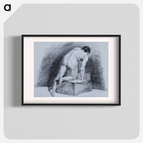 アートポスター-Male nude - アールト シューマン Poster.