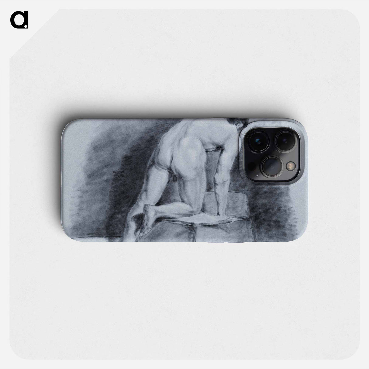 Male nude - アールト シューマン Phone Case.