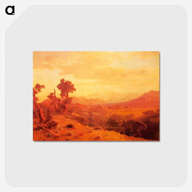1-51_Albert-Bierstadt_postcard