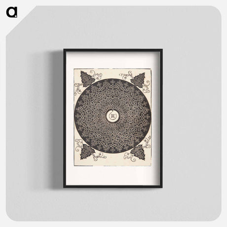 アートポスター-Knob with white medallion - アルブレヒト デューラー Poster.