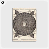 アートポストカード-Knob with white medallion - アルブレヒト デューラー Postcard.