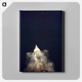 Liftoff of the Apollo 11 lunar landing mission - アポロ月面着陸 Canvas.