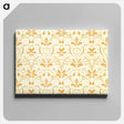 アートパネル-Yellow Botanical Pattern
 - 大英図書館 Canvas.