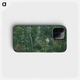 Edge of the Woods Near L'Hermitage, Pontoise - カミーユ ピサロ Phone Case.