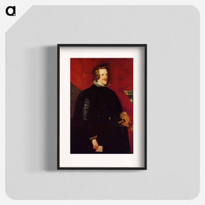 アートポスター-King Philip IV of Spain - ディエゴ ベラスケス Poster.