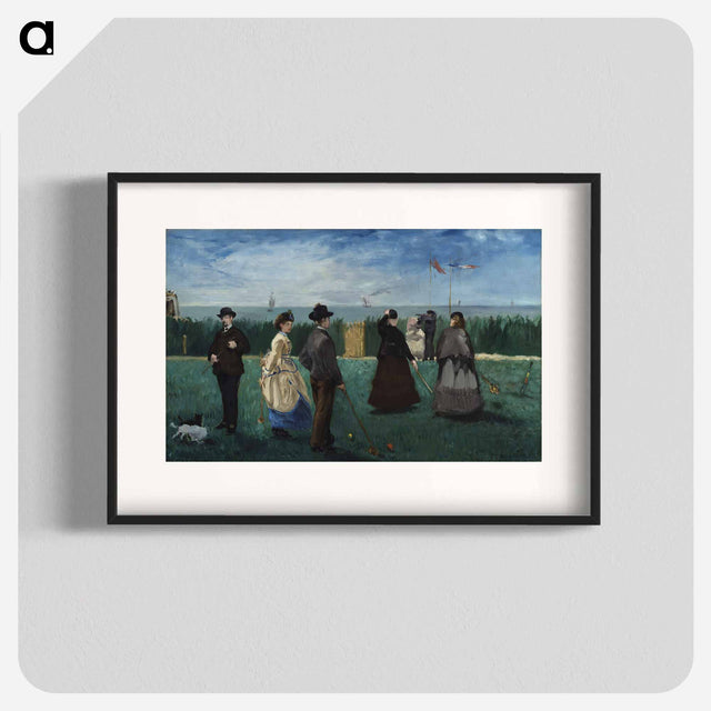 アートポスター-Edouard Manet's famous painting - エドゥアール マネ Poster.