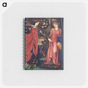 アートメモ帳-Fair Rosamund and Queen Eleanor - エドワード バーン ジョーンズ Memo.