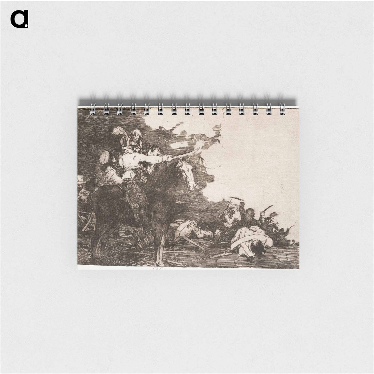 He eivät pääse yhteisymmärrykseen - Francisco de Goya Memo.