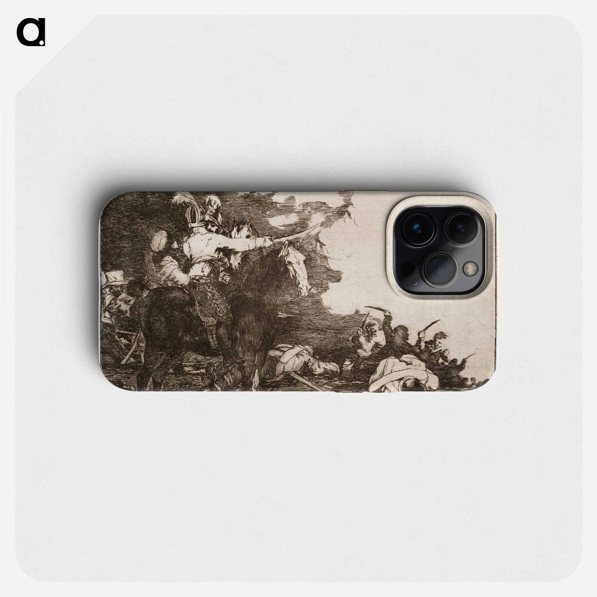 He eivät pääse yhteisymmärrykseen - フランシスコ デ ゴヤ Phone Case.