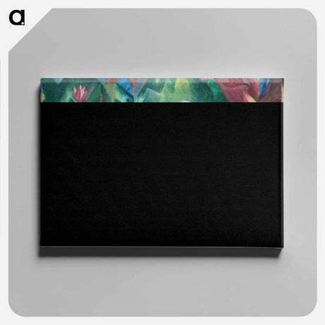 アートパネル-The little monkey - フランツ マルク Canvas.