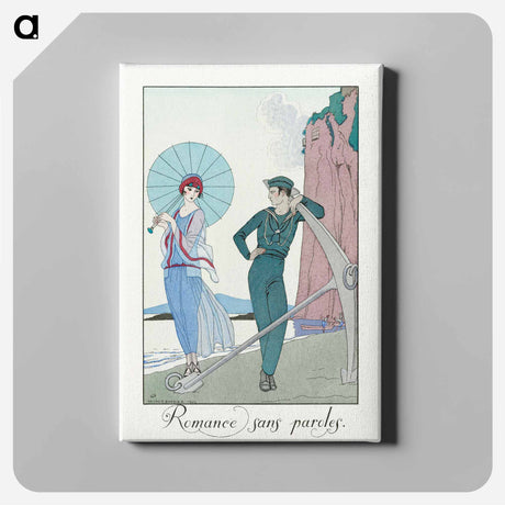 アートパネル-Romance sans paroles - ジョージ バービエ Canvas.