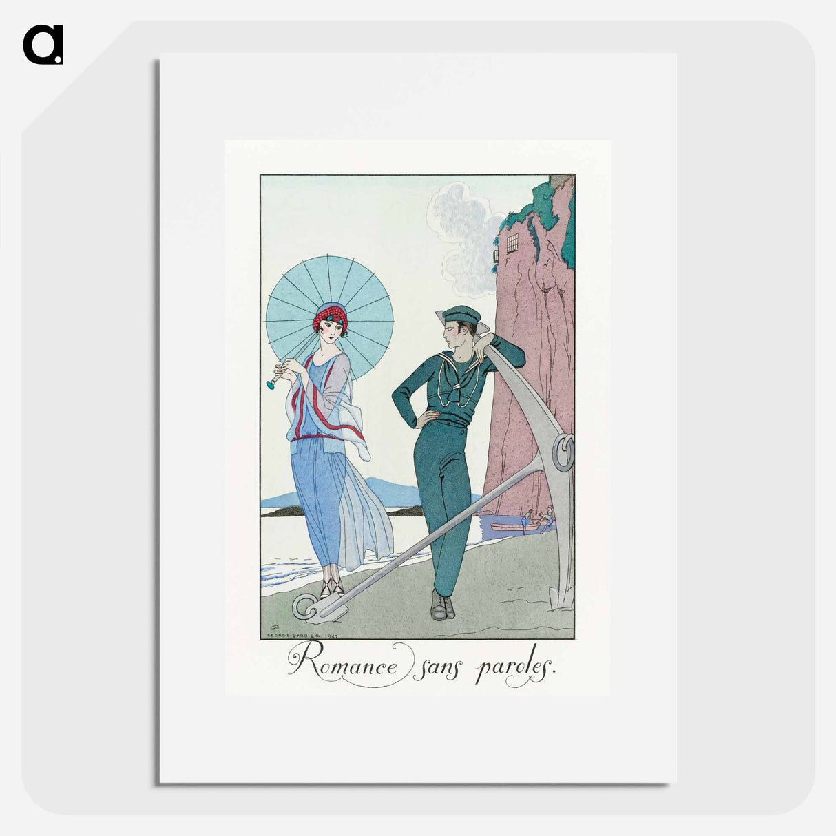 Romance sans paroles - ジョージ バービエ Poster.