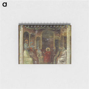 アートメモ帳-Christ among the Doctors - ジョット ディ ボンドーネ Memo.
