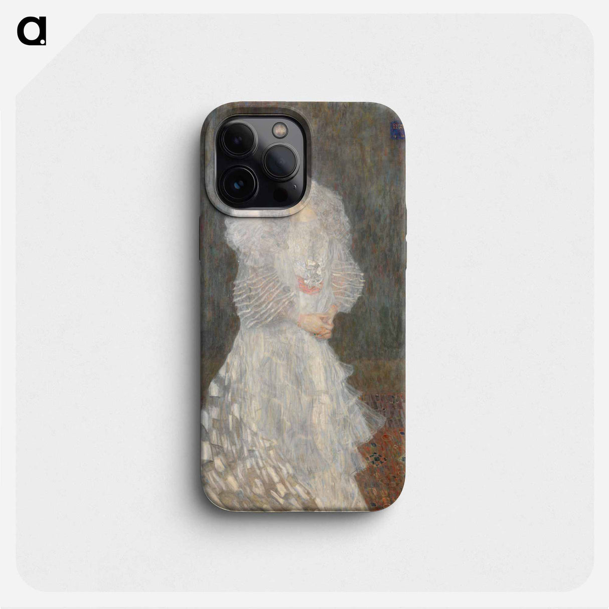 Portrait of Hermine Gallia - グスタフ クリムト Phone Case.