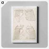アートパネル-Ladies of Various Eras
 - エジプト美術史 Canvas.