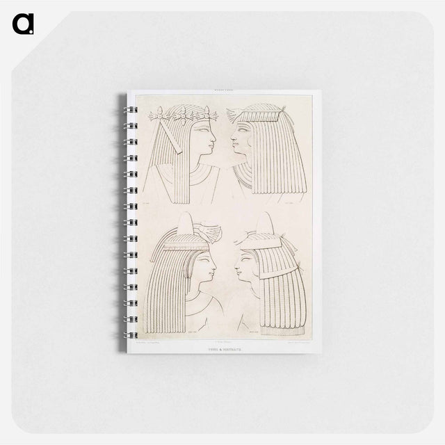 アートメモ帳-Ladies of Various Eras
 - エジプト美術史 Memo.