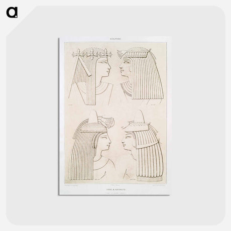 アートポストカード-Ladies of Various Eras
 - エジプト美術史 Postcard.