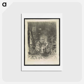 アートポストカード-Within the Furnaces
 - ジョセフ ペネル Postcard.