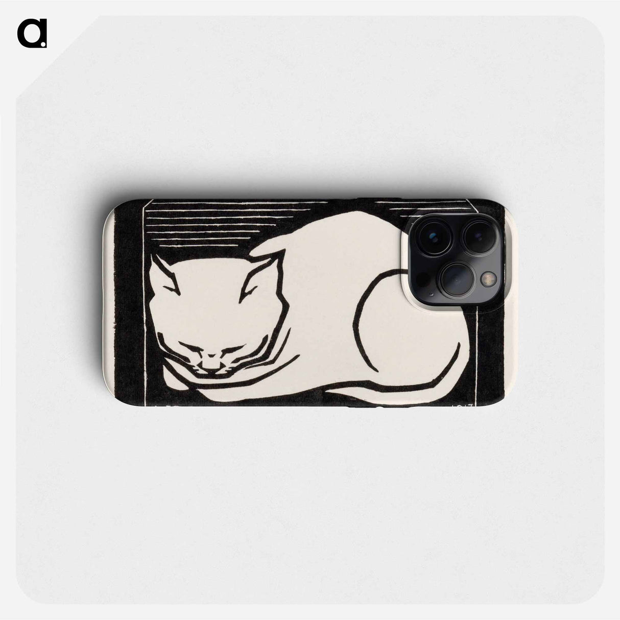 December cat - Julie de Graag Phone Case.