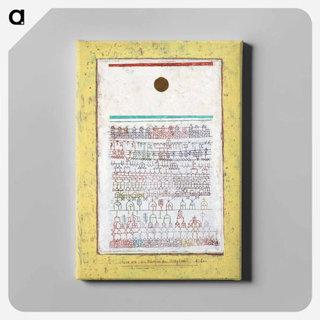 アートパネル-City Book Sheet
 - バーゼル美術館 Canvas.