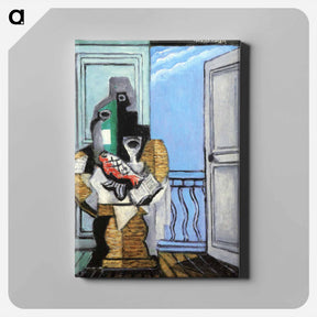 アートパネル-Still Life with Window - ルイ マルクーシ Canvas.