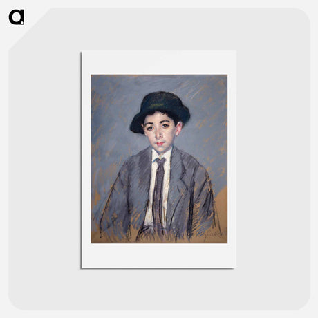 アートポストカード-Charles Dikran Kelekian painting in high resolution by Mary Cassatt - メアリー カサット Postcard.