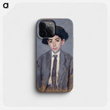 Charles Dikran Kelekian painting in high resolution by Mary Cassatt - メアリー カサット Phone Case.