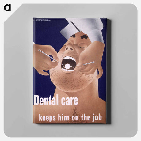 アートパネル-Dental Care in the Workplace
 - 国立医学図書館 Canvas.