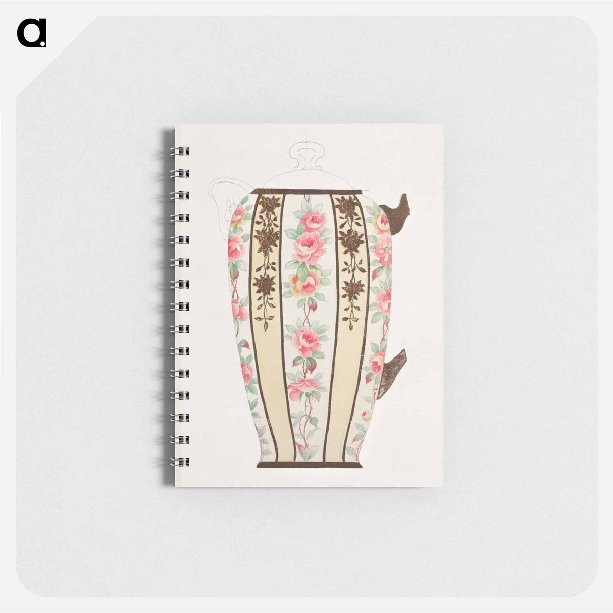 アートメモ帳-Milk Pitcher Design
 - ノリタケ工場 Memo.