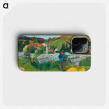 The Swineherd - Paul Gauguin Phone Case.