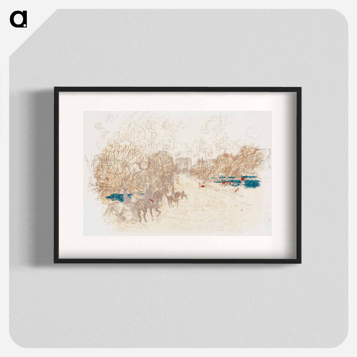 Arc de Triomphe
 - ピエール ボナール Poster.