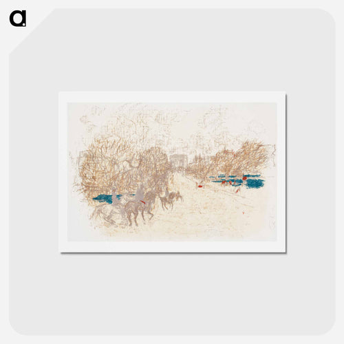 Arc de Triomphe
 - ピエール ボナール Postcard.