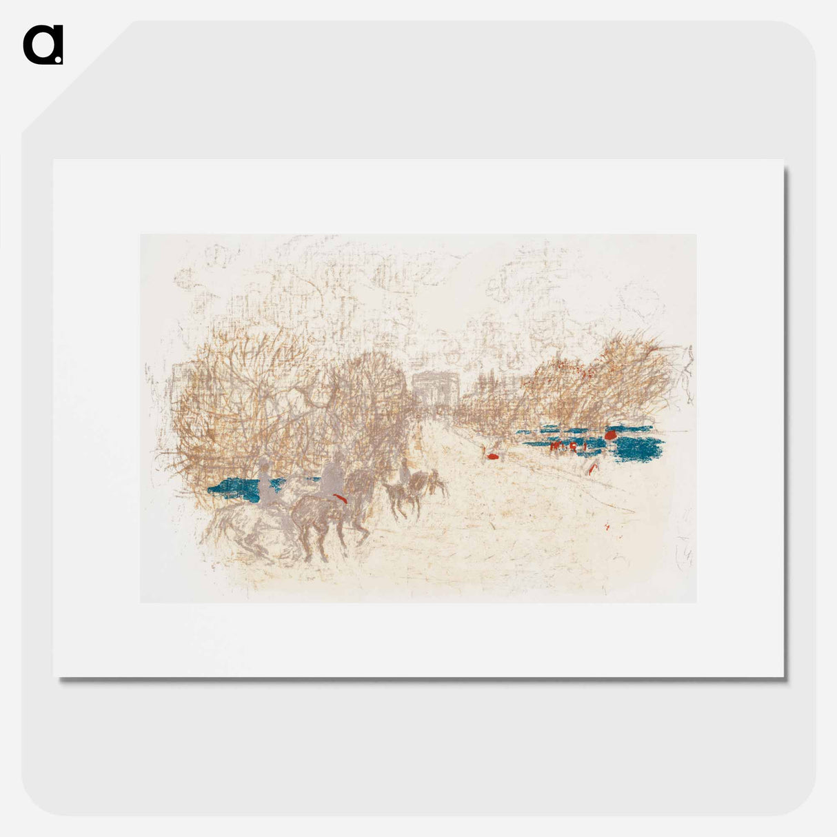 Arc de Triomphe
 - ピエール ボナール Poster.