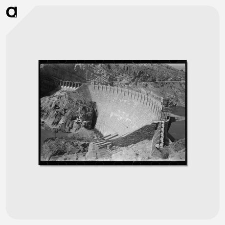 アートポストカード-Roosevelt Dam
 - ラッセル リー Postcard.
